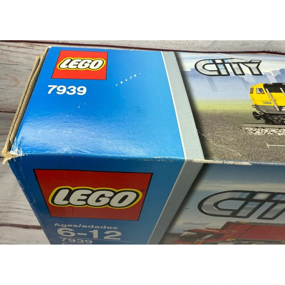 LEGO City 7939 Cargo Train Retired Power Functions Motorized Set New Sealed Box
